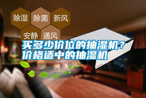 買多少價(jià)位的抽濕機(jī)？?jī)r(jià)格適中的抽濕機(jī)