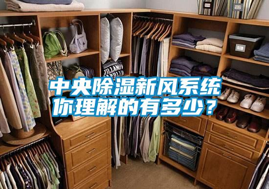 中央除濕新風系統(tǒng)你理解的有多少？