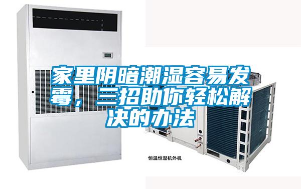 家里陰暗潮濕容易發(fā)霉，三招助你輕松解決的辦法