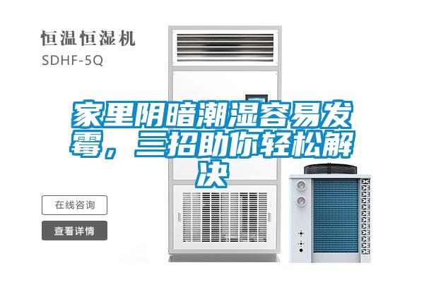 家里陰暗潮濕容易發(fā)霉，三招助你輕松解決