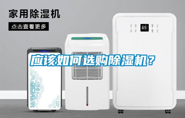 應該如何選購除濕機？