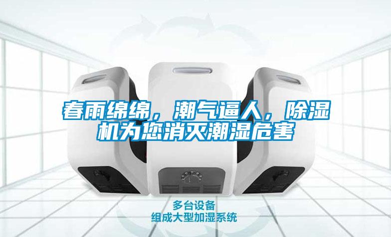 春雨綿綿，潮氣逼人，除濕機(jī)為您消滅潮濕危害