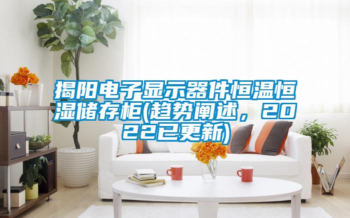 揭陽電子顯示器件恒溫恒濕儲(chǔ)存柜(趨勢(shì)闡述，2022已更新)
