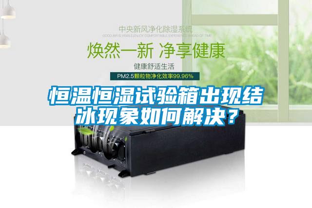 恒溫恒濕試驗(yàn)箱出現(xiàn)結(jié)冰現(xiàn)象如何解決？