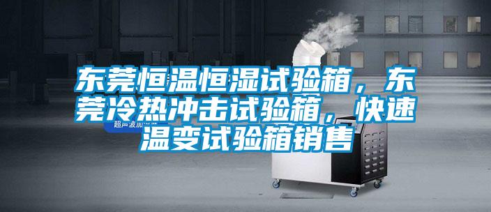東莞恒溫恒濕試驗(yàn)箱，東莞冷熱沖擊試驗(yàn)箱，快速溫變試驗(yàn)箱銷售