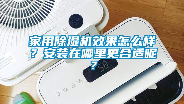 家用除濕機效果怎么樣？安裝在哪里更合適呢？