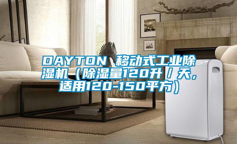 DAYTON 移動(dòng)式工業(yè)除濕機(jī)（除濕量120升／天，適用120-150平方）