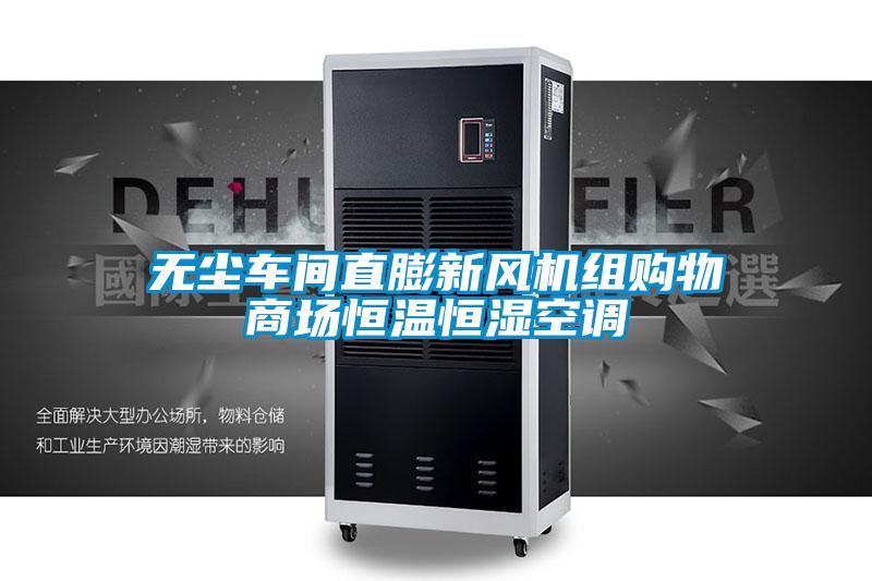 無塵車間直膨新風(fēng)機(jī)組購物商場恒溫恒濕空調(diào)