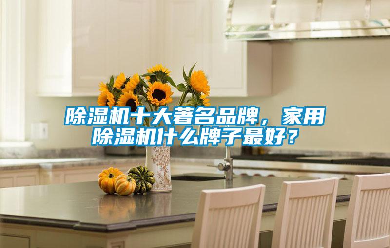 除濕機十大著名品牌，家用除濕機什么牌子最好？