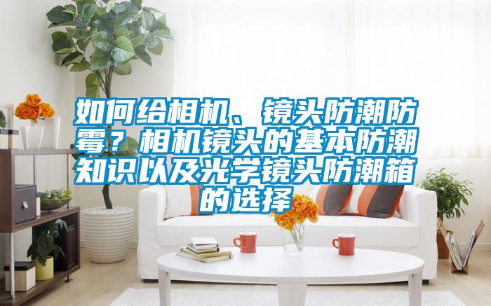 如何給相機(jī)、鏡頭防潮防霉？相機(jī)鏡頭的基本防潮知識以及光學(xué)鏡頭防潮箱的選擇