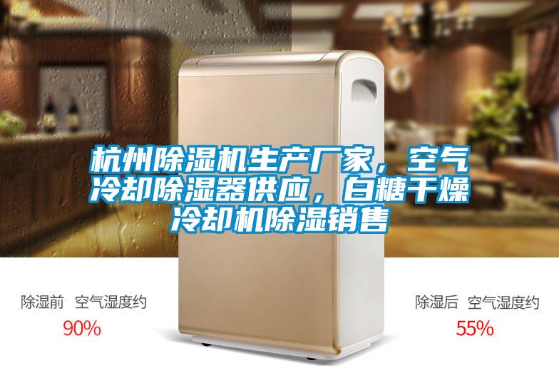 杭州除濕機生產(chǎn)廠家，空氣冷卻除濕器供應(yīng)，白糖干燥冷卻機除濕銷售