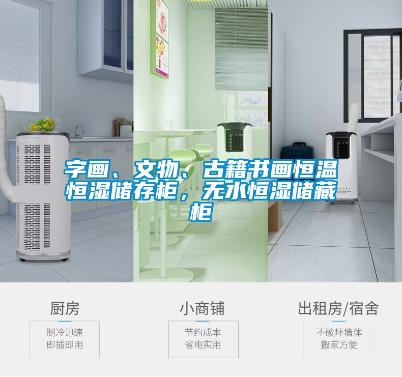 字畫、文物、古籍書畫恒溫恒濕儲(chǔ)存柜，無(wú)水恒濕儲(chǔ)藏柜