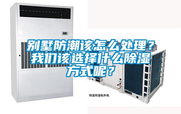 別墅防潮該怎么處理？我們該選擇什么除濕方式呢？