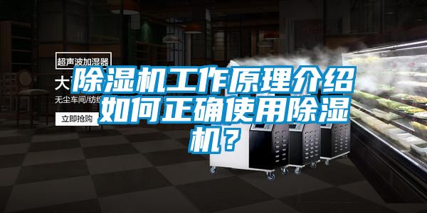 除濕機工作原理介紹 如何正確使用除濕機？