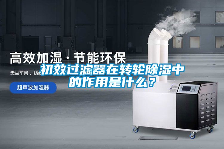 初效過濾器在轉(zhuǎn)輪除濕中的作用是什么？