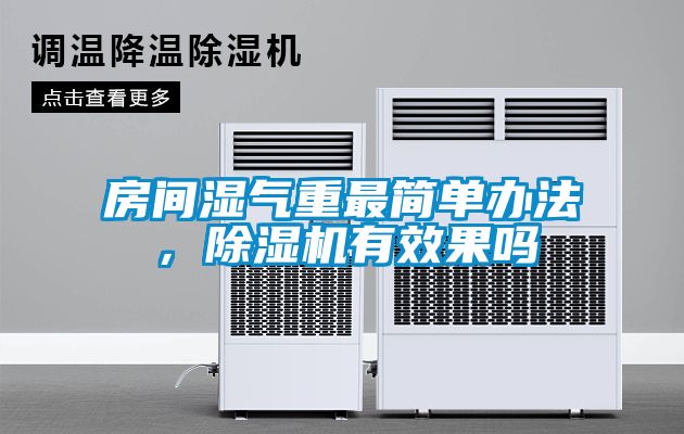 房間濕氣重最簡單辦法，除濕機有效果嗎