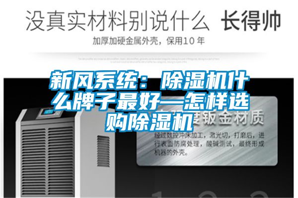 新風(fēng)系統(tǒng)：除濕機(jī)什么牌子最好—怎樣選購除濕機(jī)