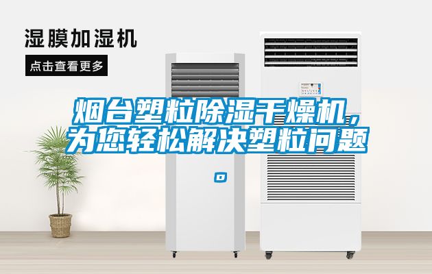 煙臺塑粒除濕干燥機，為您輕松解決塑粒問題。