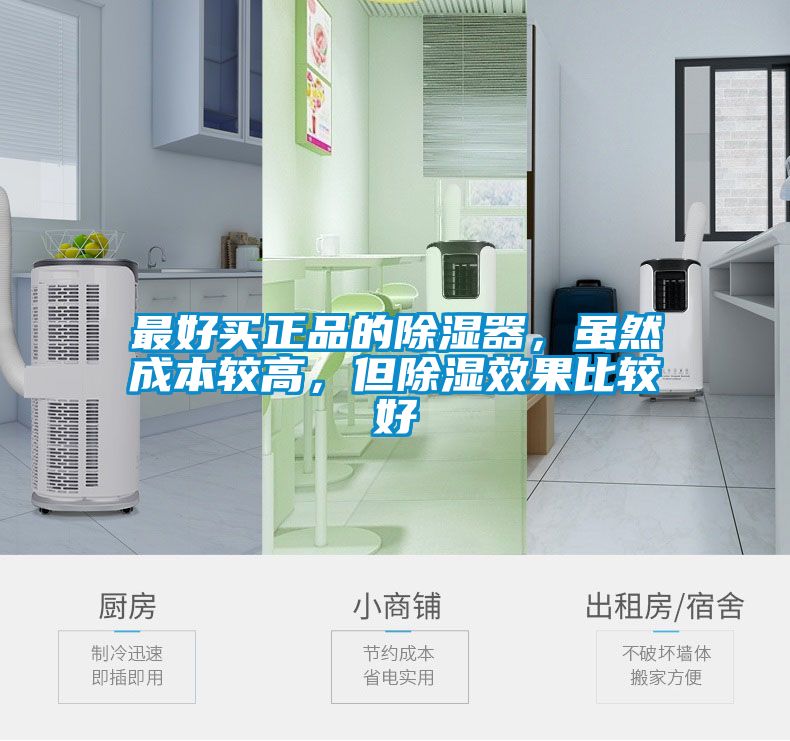 最好買正品的除濕器，雖然成本較高，但除濕效果比較好