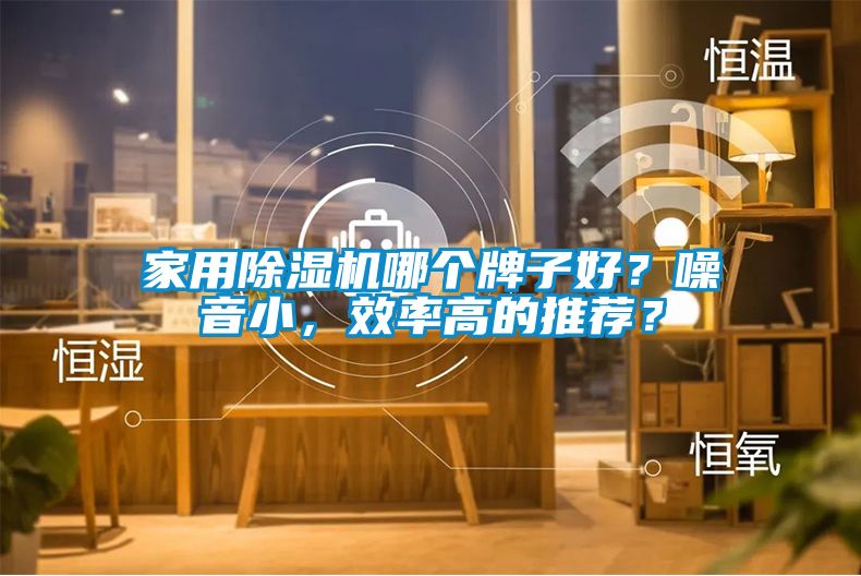 家用除濕機(jī)哪個牌子好？噪音小，效率高的推薦？